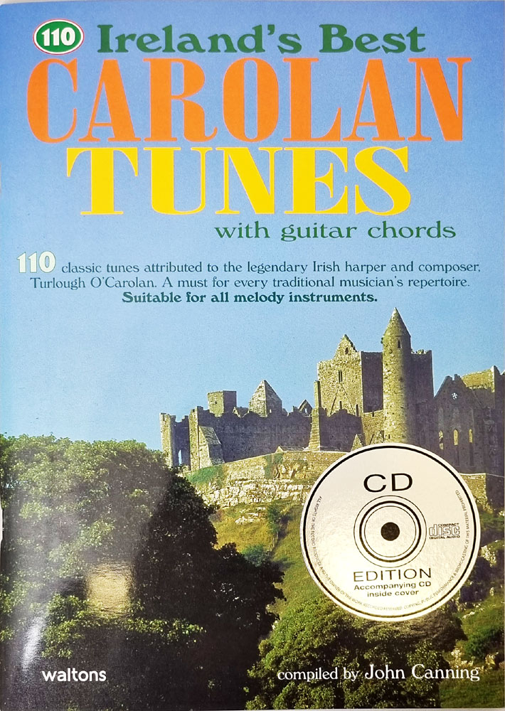 Ireland's Best O'Carolan Tunes Book & CD. 110 of the best tunes from O'Carolan repertiore, 48pp