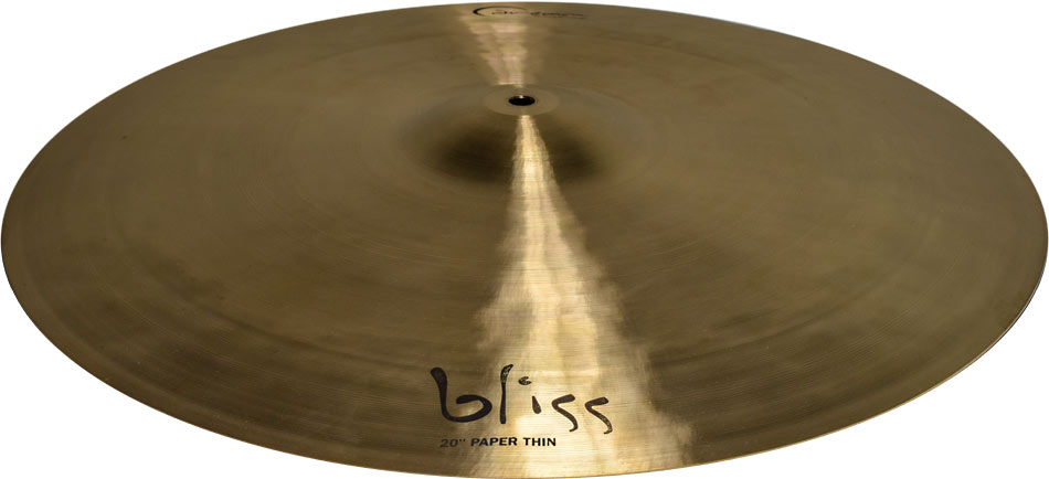 Dream BPT20 Bliss PaperThin Cymbal Cr. 20inch Lightening fast Micro-lathed, deep profile B20 cymbals
