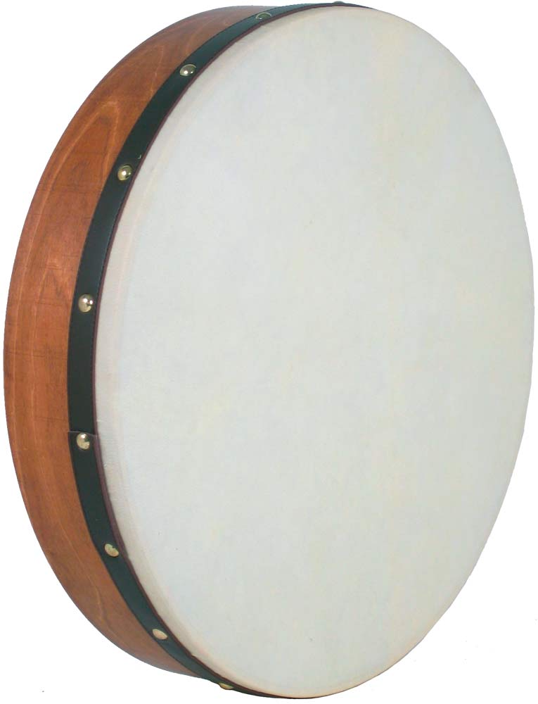 Waltons 18inch Bodhran Player's Pack Bodhran pack with cover, beater and tutor DVD. Single strut