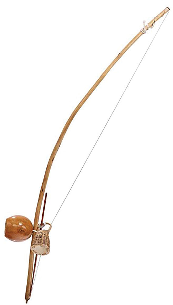 Contemporanea BE130P Berimbau Small 130cm, Natural Includes Bow, Gourd, Beater and washer