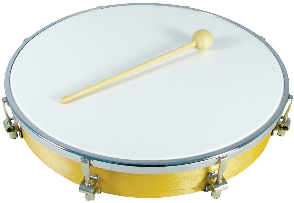 Atlas AP-H5512 Tuneable 12inch Hand Drum Wooden rim with plastic skin