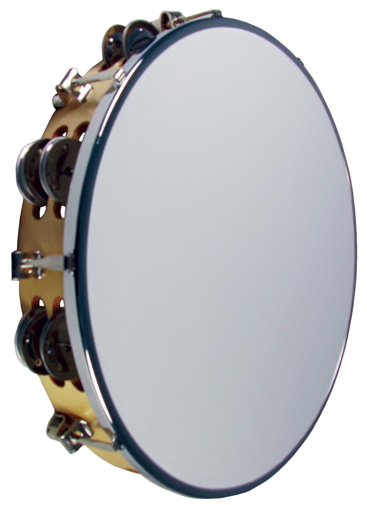 Atlas Tuneable 12inch Tambourine 7-ply rim with 9 tension lugs and 16 pairs of zils