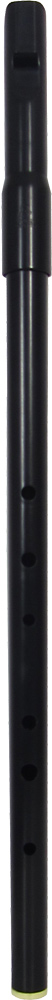 Tony Dixon Low D Tuneable Whistle, Black Low priced Low D whistle, made from 2 joints of plastic, black