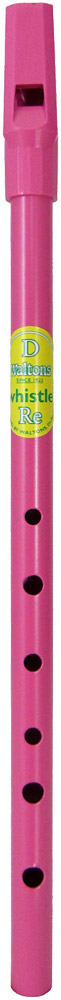 Waltons Pink D Whistle Comes in a clear display tube with an instruction leaflet