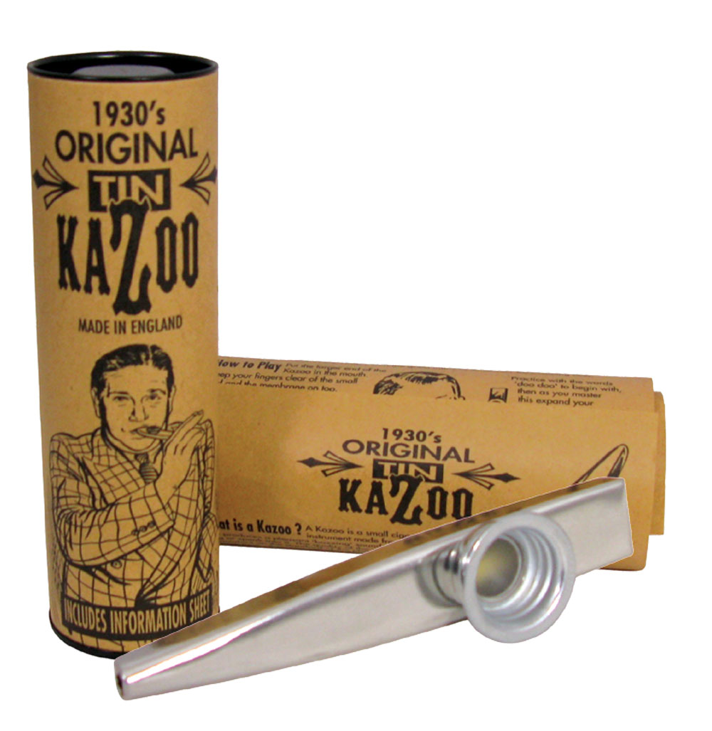 Clarke Metal Kazoo, Silver Color Comes with display tube and information sheet