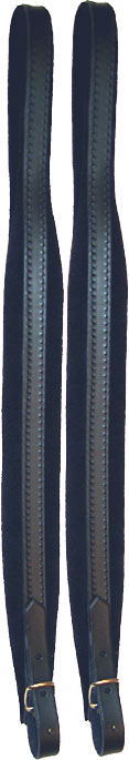 Manifatture MS-78 Padded Melodeon Straps Padded leather shoulder straps for melodeon