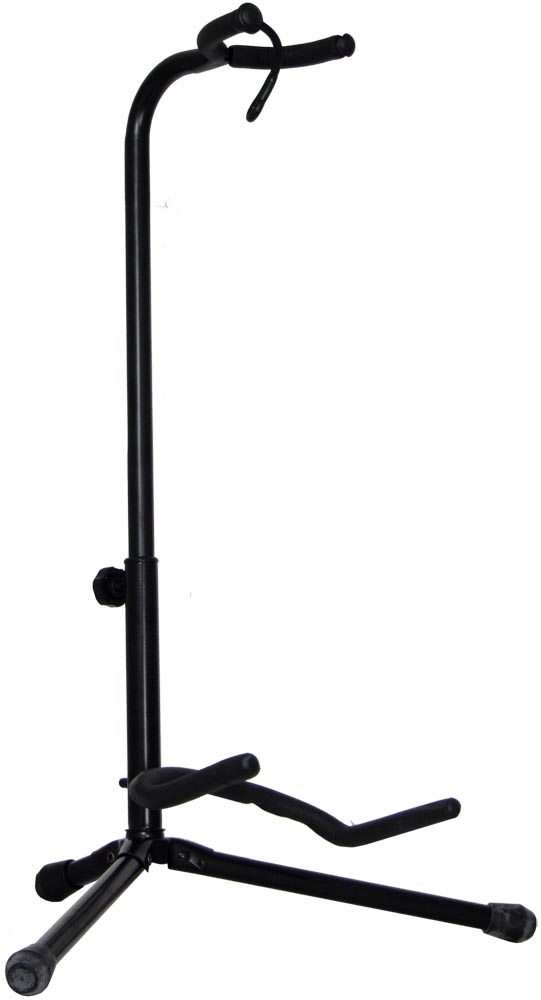 Viking VA-5205 Guitar Stand, Neck Support A style based with neck support for acoustic guitars. Height 40-70cm