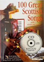 100 Great Scottish Songs Book & CD pack of 100 well known Scottish songs. The CD has short versions