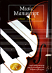 Music Manuscript Book 12 Stave with 32 pages of music manuscript paper