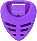 Viking Pick Holder, Purple Colored Plectrum holder in Purple. Attaches to instrument