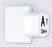 Ashbury Replacement A7 Autoharp Key 
