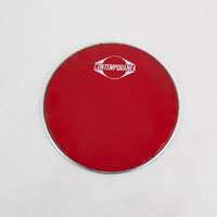 Contemporanea SK14N Red 14inch NAPA Surdo Head, Red 2 Ply Artificial Leather / Nylon Head