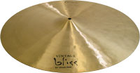 Dream VBCRRI22 Vintage Bliss Cymbal C/R 22inch Flat profile, micro-lathed dark sound B20