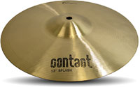 Dream C-SP12 Contact Splash Cymbal 12inch Wider lathing, lively, bright and warm