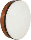 Waltons 15inch Bodhran Player's Pack Dark brown finish. Bodhran pack with cover, beater and tutor DVD. Single strut