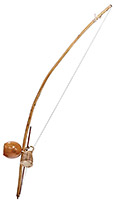 Contemporanea BE130P Berimbau Small 130cm, Natural Includes Bow, Gourd, Beater and washer