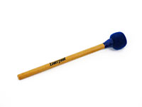 Liverpool ZA-52 Blue Surdo Beater, Short. Blue Blue head with wooden handle. 240mm long. Olodum style beater