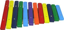 Atlas 1 1/2 Octave Xylophone Colored wooden Xylophone with beaters