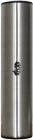 Atlas Metal Shaker, 21cm long Brushed Silver colored cylindrical hand shaker