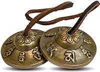 Dream TFC-M Timsha Finger Cymbals Medium Tibetan Style Bronze