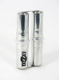 Izzo Large Double Metal Ganza ALuminium Professional Ganza