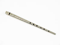 Shaw High Eb Whistle Very traditional hand made whistle by Dave Shaw. Conical bore with wooden block