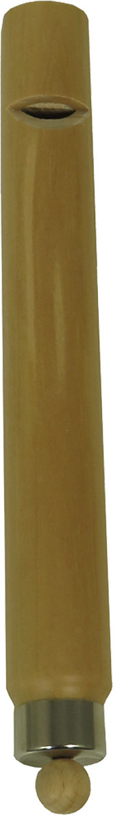 Atlas AW-F28 Wooden Swannee Whistle Maple body with a wooden fipple. 23cm long