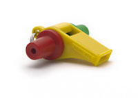 ACME3 Tri-tone Samba Whistle, Plastic This whistle will give you a multitude of creative notes