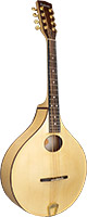Ashbury Inishmore Celtic Octave Mandolin Hand carved Solid Swiss Alpine Spruce top and carved Sycamore Maple back