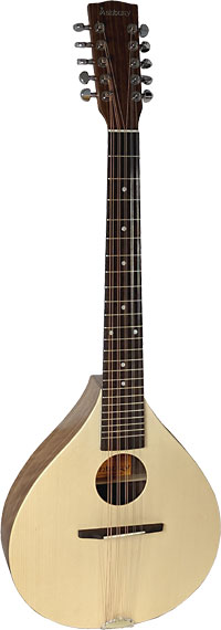 Ashbury Rathlin 10 String Cittern Solid Alaskan spruce top with walnut back and sides. Simple satin finish