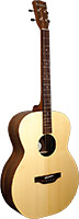 Ashbury Rathlin Tenor Guitar Solid Alaskan spruce top with walnut back and sides. Simple satin finish