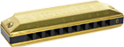 Clarke CH Victorian Harmonica in C Major 10 hole blues harmoncia in C. Brass/silver alloy reeds on 0.1mm brass plates