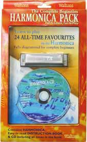 Waltons Harmonica Book, CD & Harp Pack The Walton's tutor and CD packed with a standard diatonic Harmonica
