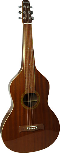 Ashbury AW-10 Weissenborn Guitar, Squareneck All Sapele body, composite wood fingerboard with hollow square neck