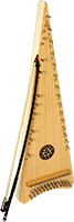 Atlas Alto Bowed Psaltery Spruce top with maple back and sides