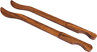 Atlas AB-10 Dulcimer Hammers, Walnut A simple pair of plain walnut wood hammers for Hammered Dulcimers