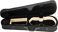 Viking 3/4 Size Shaped Violin Case High density shaped foam, plush lined with shoulder straps