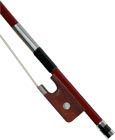 J Lasalle 4/4 French Style Bass Bow Round resilient brazilwood stick with great balance and flexibility