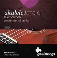 Galli UX-770 Uke Strings, Tenor Fluorocarbon Fluorocarbon. Keeps the pitch longer than traditional nylon