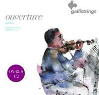 Galli OV42 Violin Overture Strings 1/2 Steel core wound in nickel steel. Medium tension
