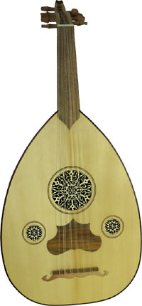 Atlas ATO-10 Turkish Oud Good student Oud with solid spruce top