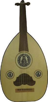 Atlas AAO-12 Arabic Oud Good student Oud with solid spruce top