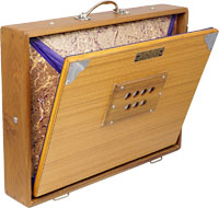 Atlas AW-E90-3 Shruti Box, 3 Octave Chromatic Wood body, side bellows. 3 octaves from C3 to B4