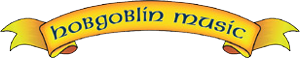 Hobgoblin Music Logo, Acoustic, Traditional, Celtic and Folk Musical Instruments from the British Isles and around the world