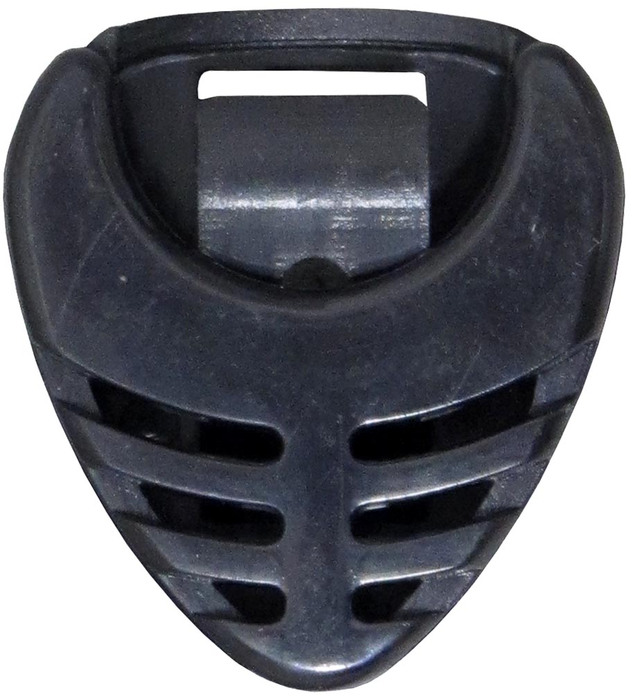 Viking PH-01K Pick Holder, Black Colored plectrum holder in black. Attaches to instrument
