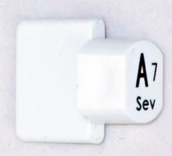 Ashbury Replacement A7 Autoharp Key 