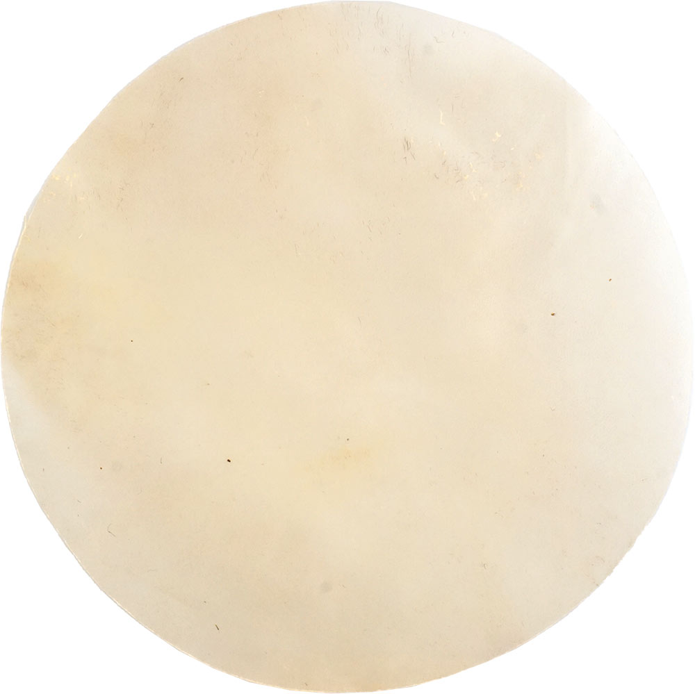 Viking VDS-116 16inch Natural Calf Skin Banjo vellum. Thickness varies within each skin. Normally between 0.20mm-0.40mm