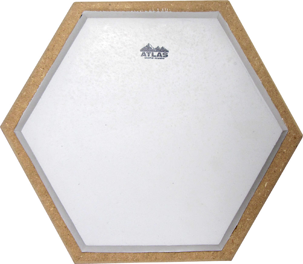 Atlas AD-15 Hex Practice Drum Pad A 17.5cm table top practice drum pad
