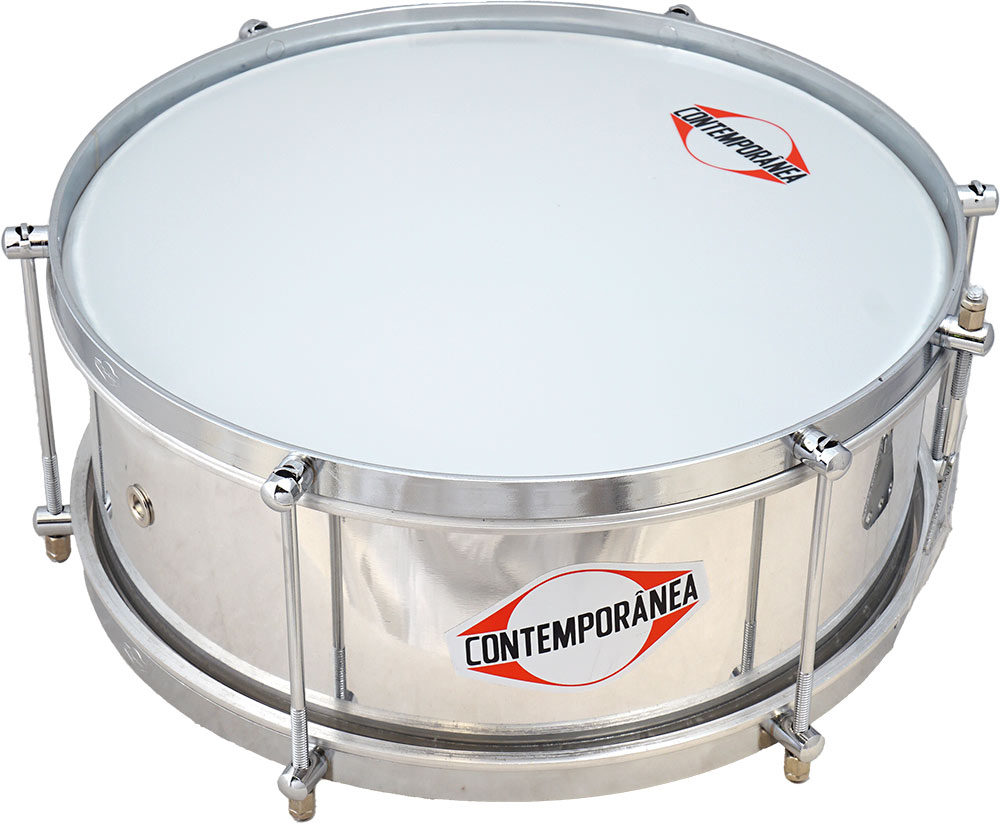 Contemporanea CA1415P Caixa Pro Guerre 14inch x 15cm Pro Series inchWar Snare. 6 lug