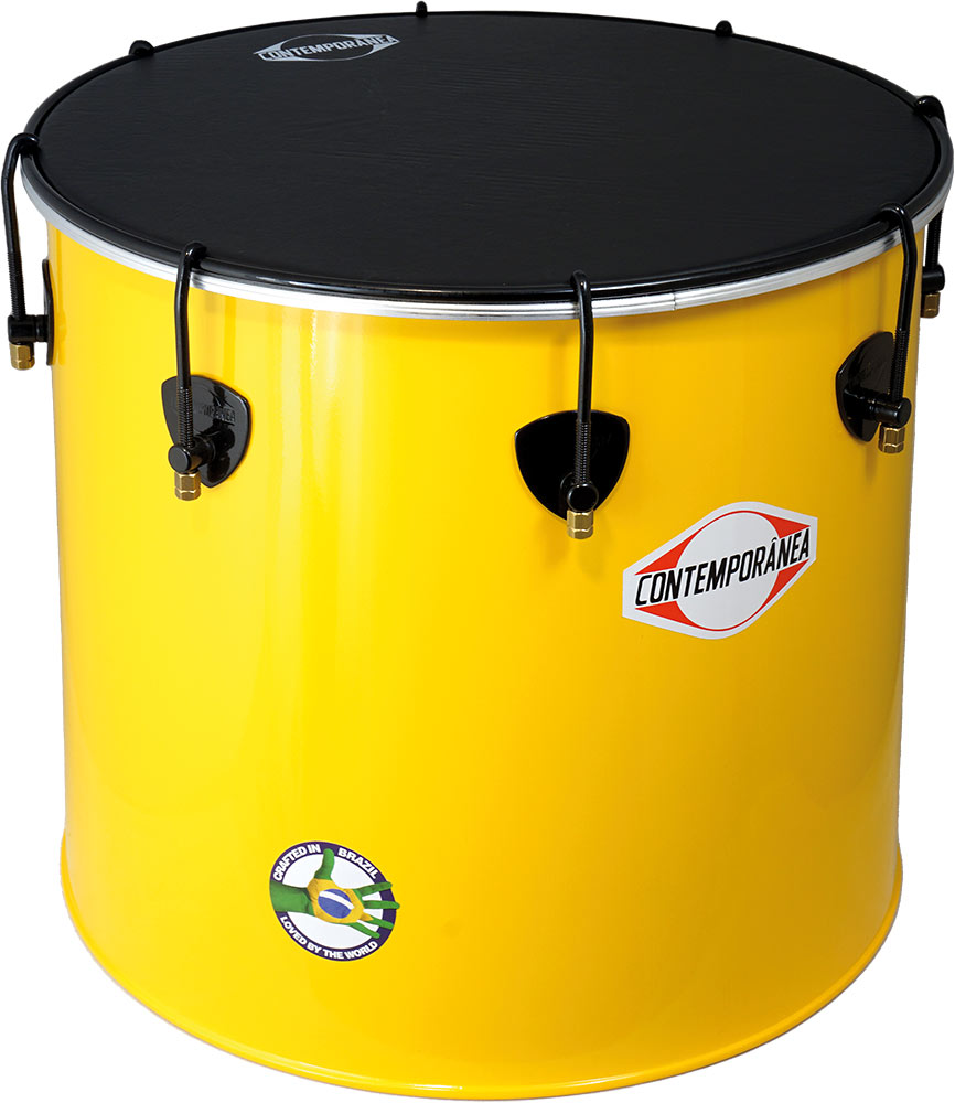 Contemporanea Nesting Surdo 16inch x 40cm. Yellow. Napa Single ended Napa head, 8 lugs